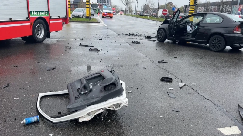 Zwaar ongeval zorgt voor ernstige verkeershinder in Hasselt