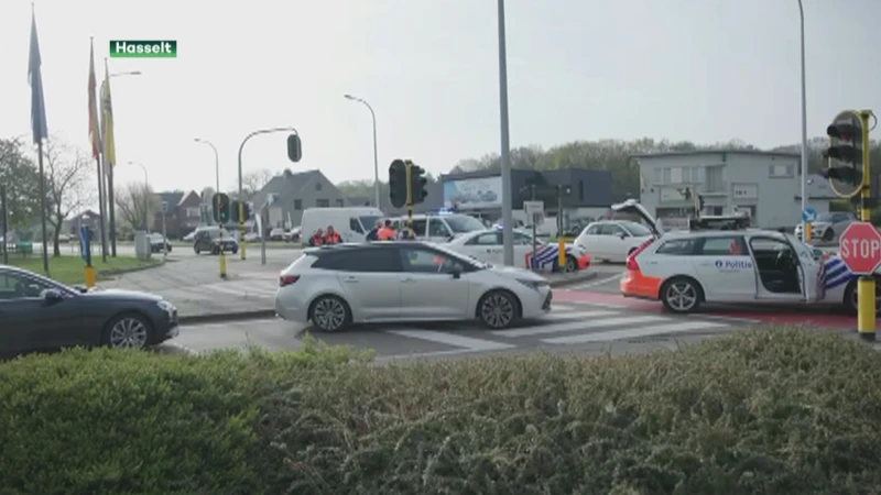 Bestuurder ramt politiewagen na wilde achtervolging van Beringen tot Hasselt