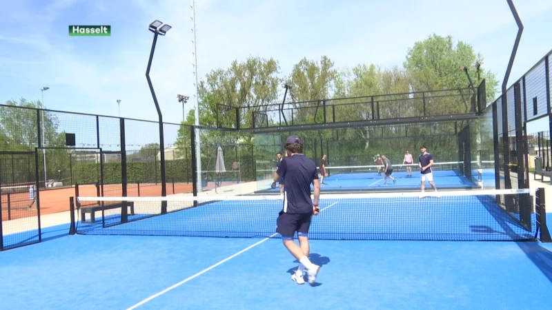 Vier Limburgse jongeren doen gooi naar wereldrecord padel