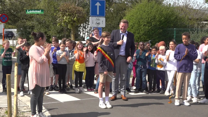 Lommel: omgeving school XCL Wegwijs veiliger gemaakt