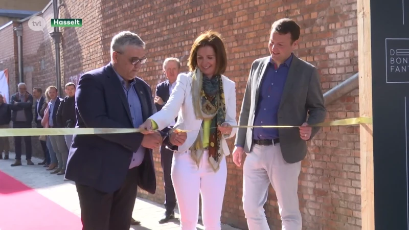 Nieuwe Bonnefantsteeg verbindt winkelstraat met Begijnhof & Z33 in Hasselt