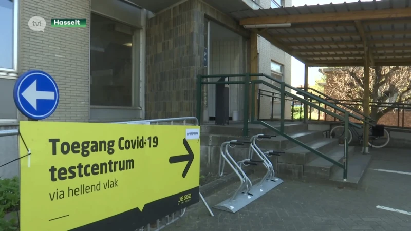 3 Limburgse coronatestcentra blijven open:  één in het noorden, één in het oosten en één in het westen.