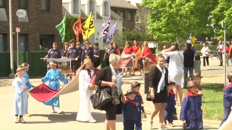 Processie van verbondenheid in Zonhoven