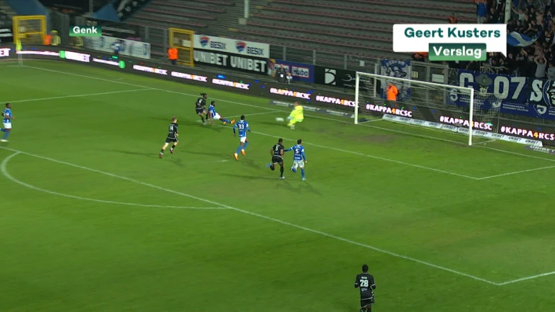 Racing Genk heeft Europees lot niet meer in eigen handen.