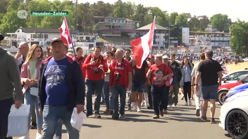 Scuderia Ferrari Genk herdenkt Gilles Villeneuve in Zolder