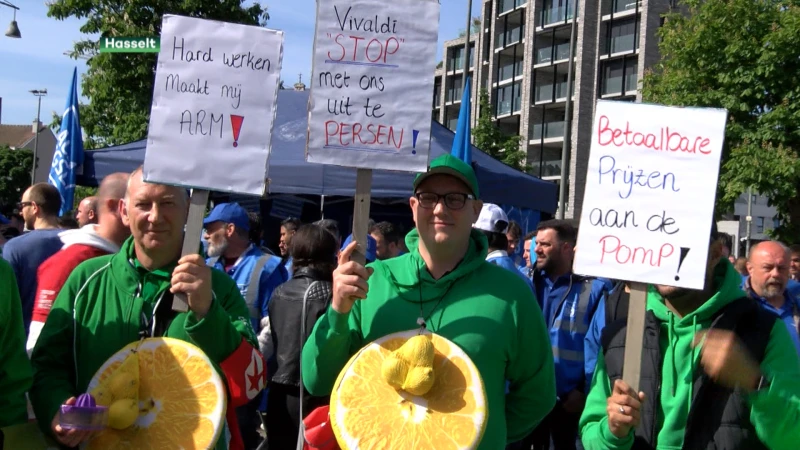 Vakbonden repeteren voor nationale actie op 20 juni