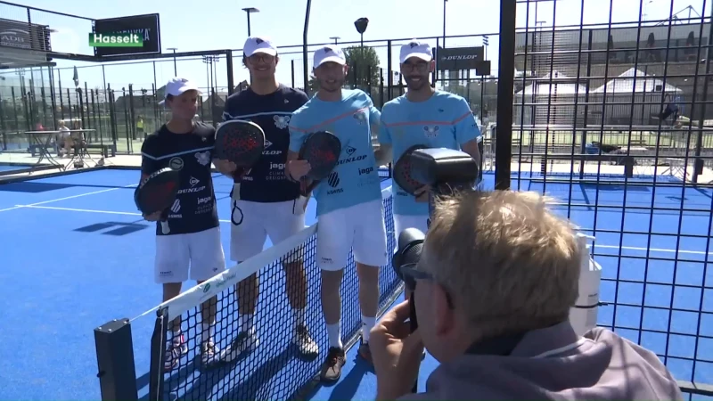 T.C. Excelsior in Hasselt verbreekt wereldrecord padel