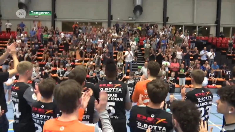 Emotionele laatste thuiswedstrijd van Handbal Tongeren