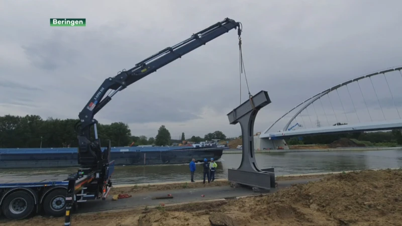 Speciaal monument geplaatst aan nieuwe brug in Tervant