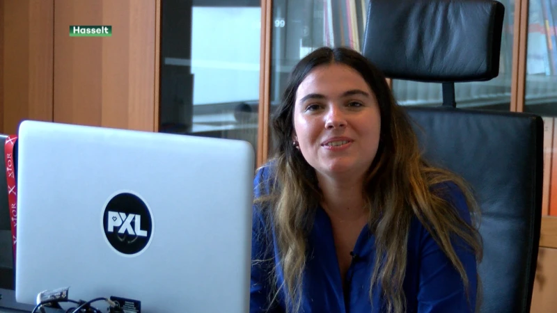 Student Jolanda is drie dagen lang algemeen directeur van hogeschool PXL