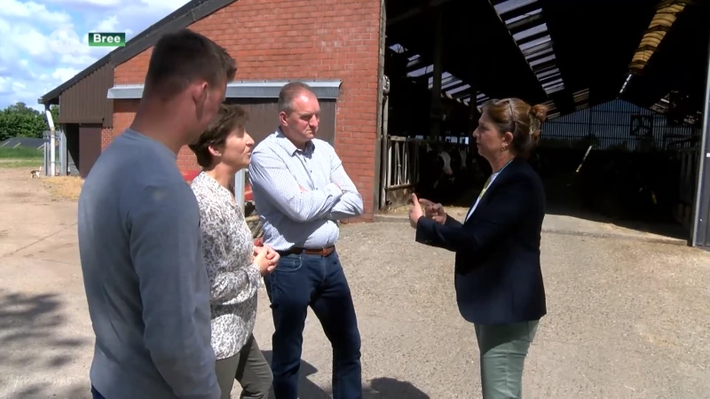 Bree verleent alle landbouwfamilies steun in protest tegen stikstofakkoord