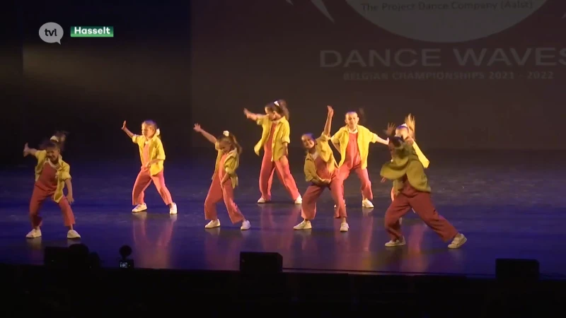 1.000 dansers strijden in Hasselt om Belgische titel
