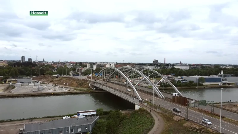 Werken aan Kempische Brug: zo rijdt u Hasselt binnen zonder veel verkeersoverlast