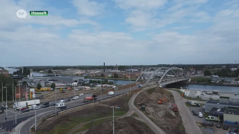Meer dan 3 maanden verkeersellende door verhogen Kempische Brug
