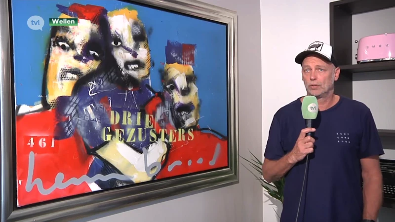 Keukenzaak in Wellen stelt dure werken van Herman Brood tentoon