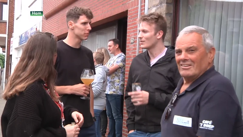Groot fandorp voor Jasper Philipsen in Ham