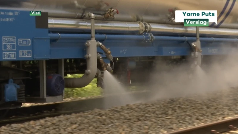 Onkruidlocomotief wordt heetwatertrein met testtraject richting Voeren