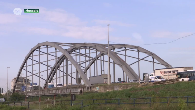 Weekend lang extra omrijden aan Kempische brug in Hasselt