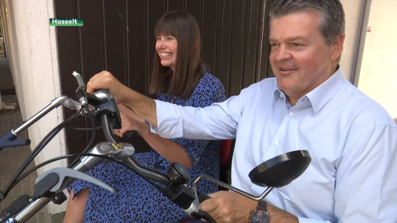 Hasselt pioniert met fietsroutes voor mensen met beperking