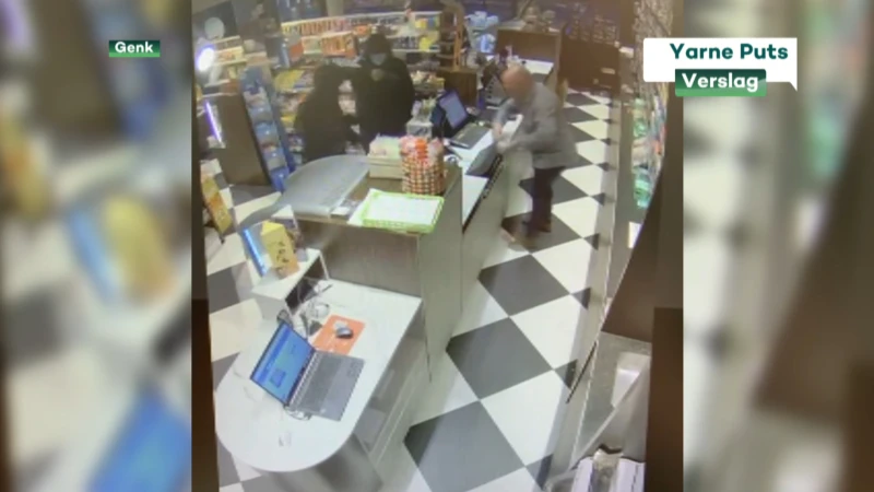 Klanten filmen overval op overvol Bruno-tankstation