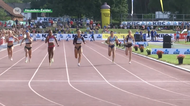 Rani Rosius vlamt naar tweede plaats op Nacht van de Atletiek