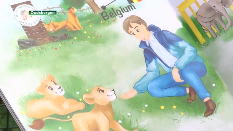 Oekraïense leeuwen in Natuurhulpcentrum spelen hoofdrol in kinderboek