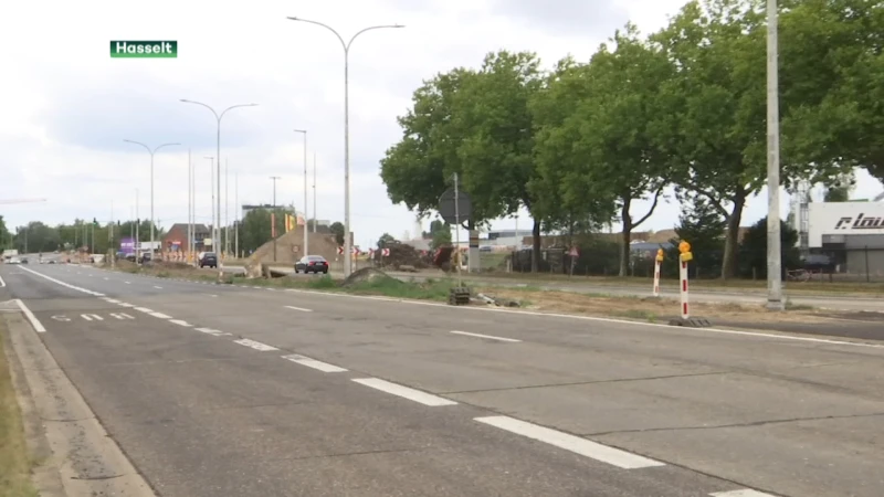 Opgelet voor verkeershinder! Wegdek Grote Ring in Hasselt wordt vanaf morgen vernieuwd