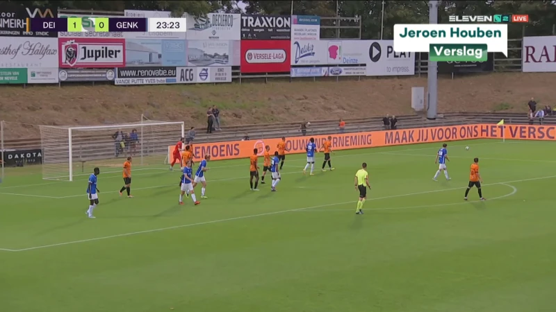 Enthousiast Jong Genk gaat kopje onder
