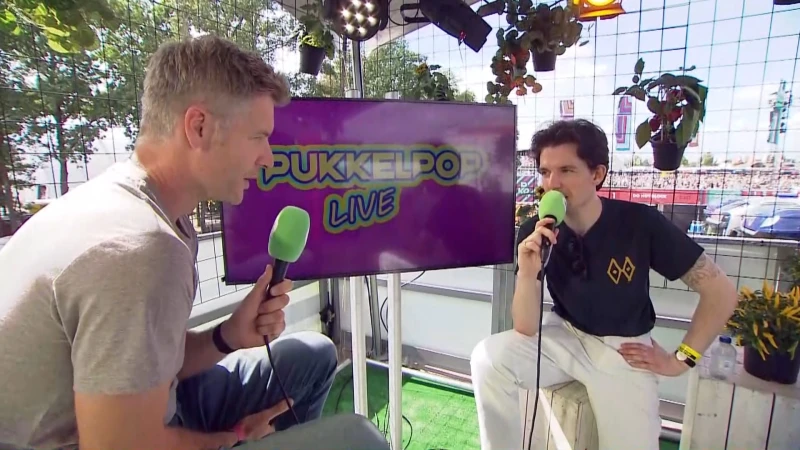 Pukkelpop zondag: Interview Milo Meskens