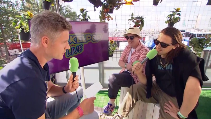 Pukkelpop zaterdag: Interview met Jungle