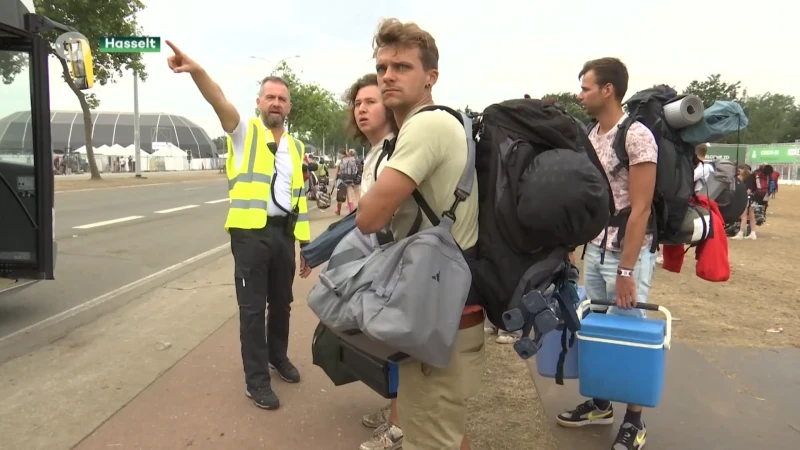 Pukkelpoppers verlaten camping moe maar voldaan