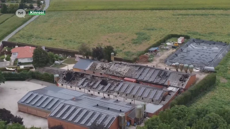 Stalbrand Kinrooi: geen asbestgevaar voor omwonenden na metingen