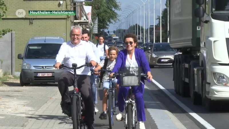 Fietspaden Noord-Zuid feestelijk geopend