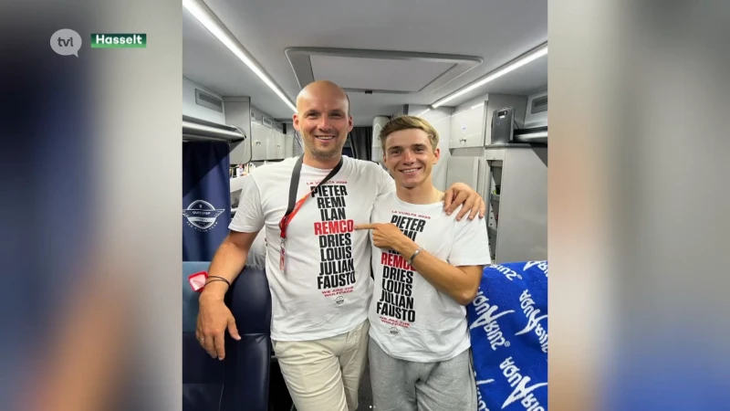 Stevoortse ploegarts Steven Bex loodste Remco Evenepoel door de Vuelta