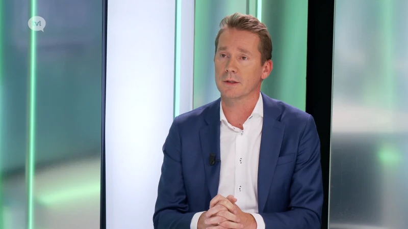 Jo Brouns in de TVL-studio