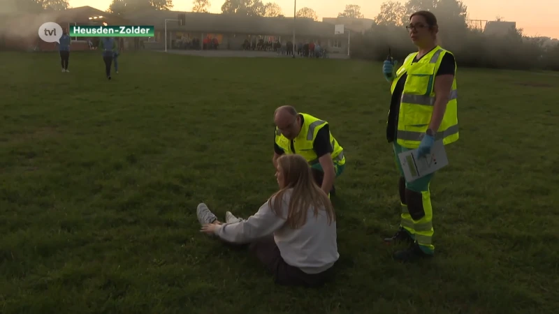 Rampoefening in Heusden-Zolder simuleert neergestort vliegtuigje op jeugdkamp