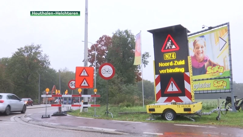 Plaatsing fietsbrug over Grote Baan Helchteren: 40 kilometer omleiding zaterdagnacht
