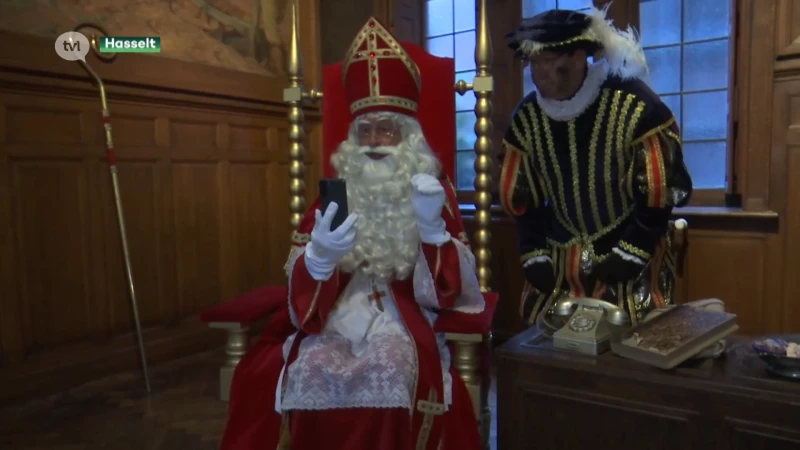 Sinterklaas woont vanaf 5 november in huisje in Hasselt