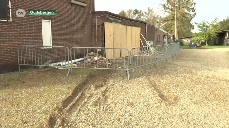 Auto knalt in woning in Oudsbergen