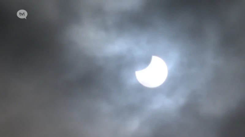 Gedeeltelijke zonsverduistering goed te zien in Limburg