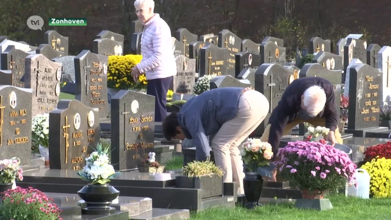 Mensen profiteren van warmste 29 oktober ooit om graven van dierbaren klaar te maken voor Allerheiligen