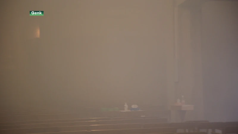 Brand in kerk Winterslag zorgt vooral voor veel rookontwikkeling