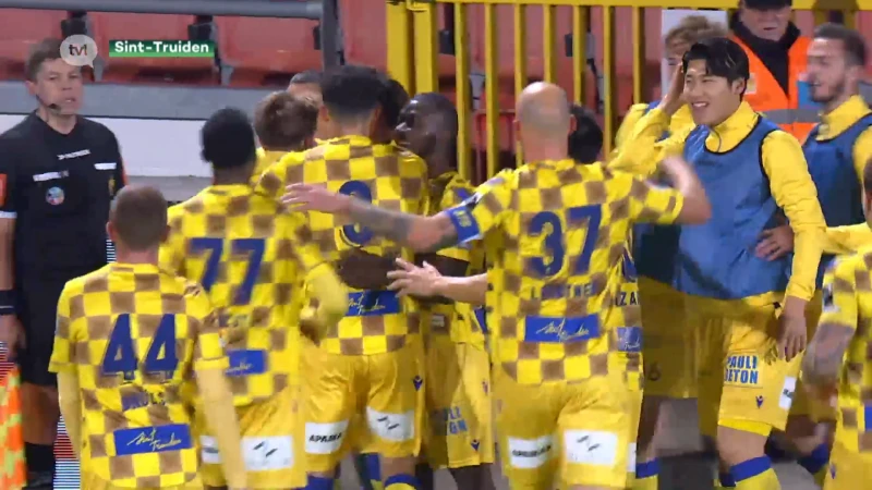 STVV verslaat Seraing in twee dolle minuten