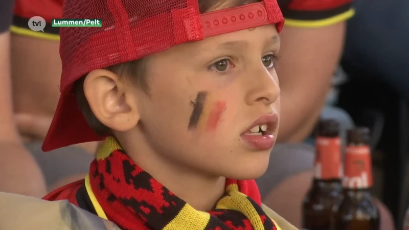 Hier kan je het WK voetbal volgen op een groot scherm