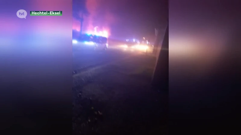 Brand vernielt oud chirolokaal in Hechtel-Eksel