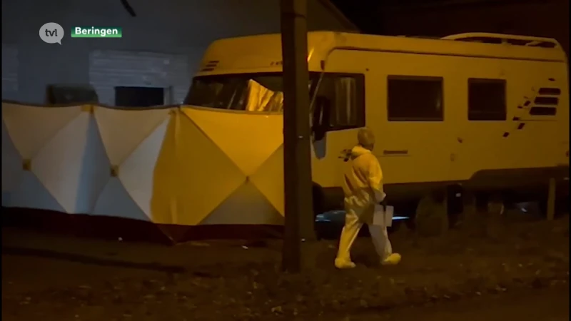 Verdacht overlijden in caravan in Beringen