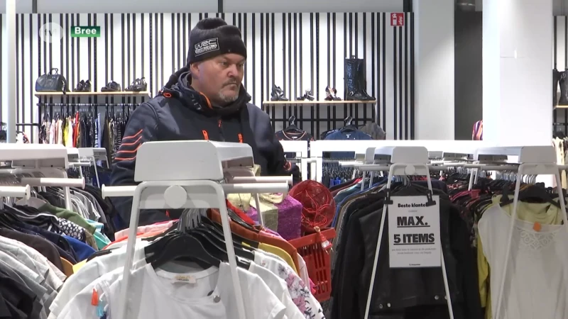 Tweedehands is hip: verkoop verdubbelt in Kringwinkel Bree