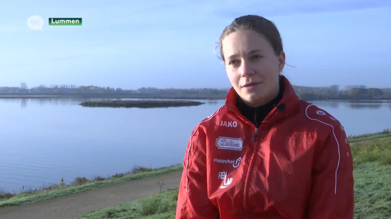 Silke Tamborijn uit Peer is Belgisch kampioen indoorroeien