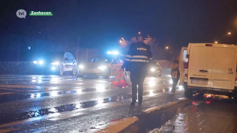Voetganger in levensgevaar na aanrijding in Zonhoven