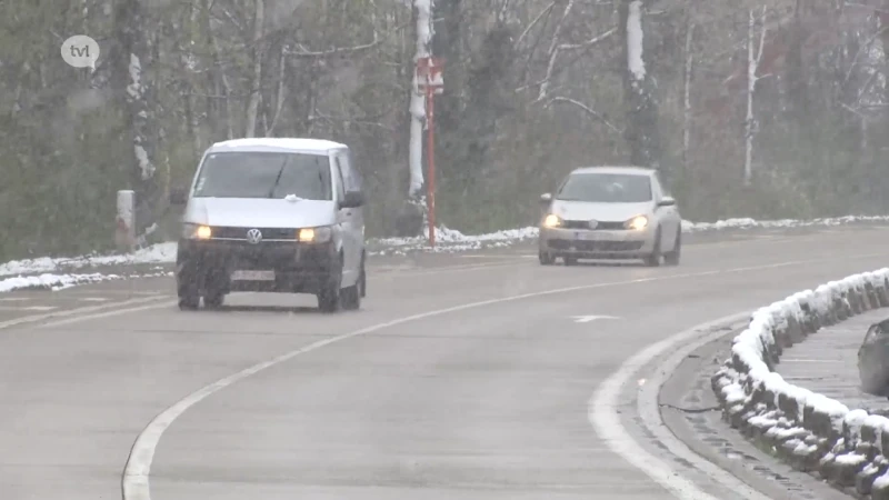 Moeilijke ochtendspits in Limburg verwacht door lichte sneeuwval